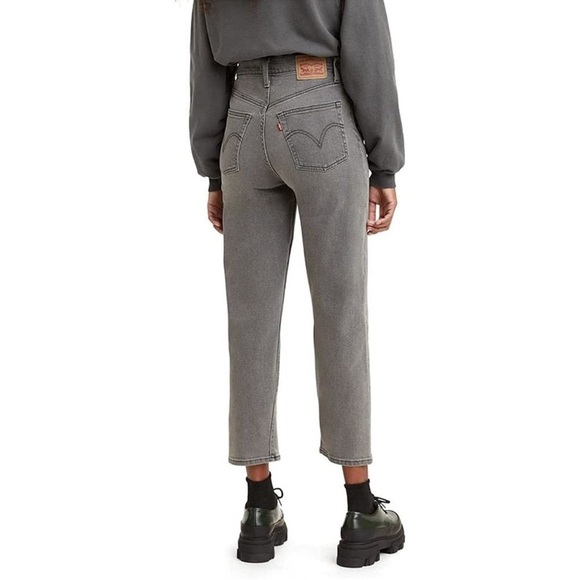 Levi's Gray Straight Leg Jeans - Picture 2 of 12